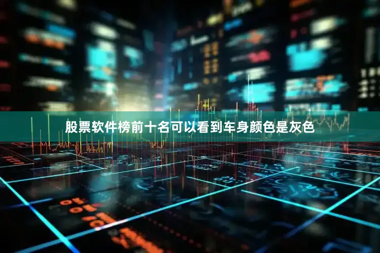 股票软件榜前十名可以看到车身颜色是灰色